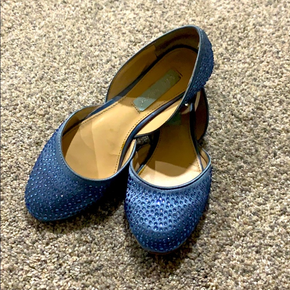 Betsey Johnson crystal shoes